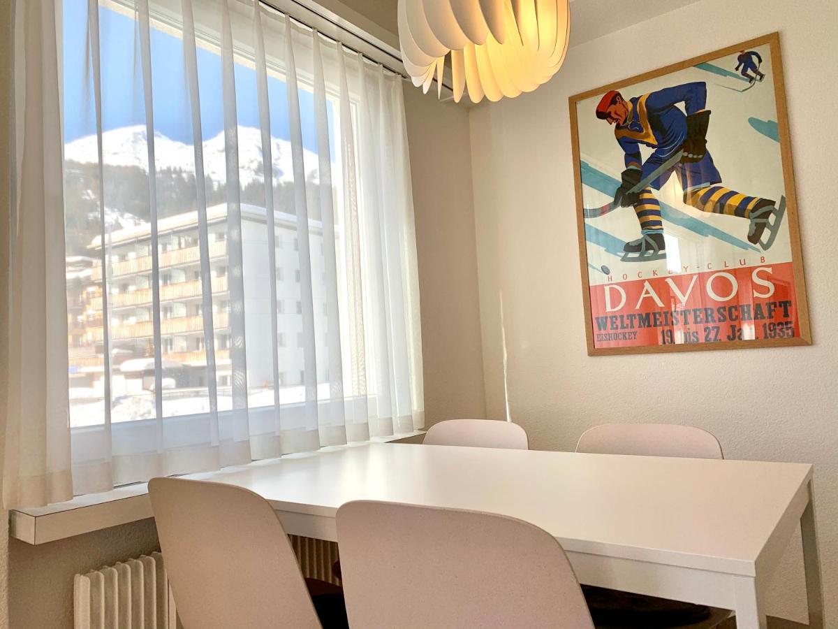 Holiday Apartment Bolgen - Close To Everything! Bolgen, Jakobshorn, Bus Stop, Train Station, Supermarket, Ski School, Ski Rentals, Restaurants And More! Davos Exteriér fotografie