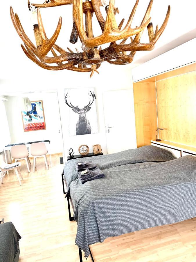 Holiday Apartment Bolgen - Close To Everything! Bolgen, Jakobshorn, Bus Stop, Train Station, Supermarket, Ski School, Ski Rentals, Restaurants And More! Davos Exteriér fotografie
